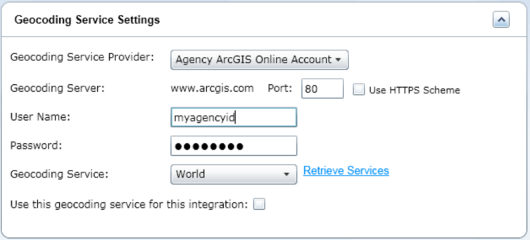 Agency ArcGIS Online Account